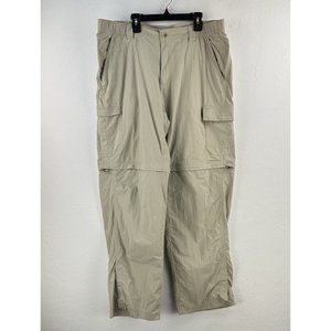 Columbia Titanium Men’s Pants L Packable Omni‎ Dry Convertible Hiking Fishing